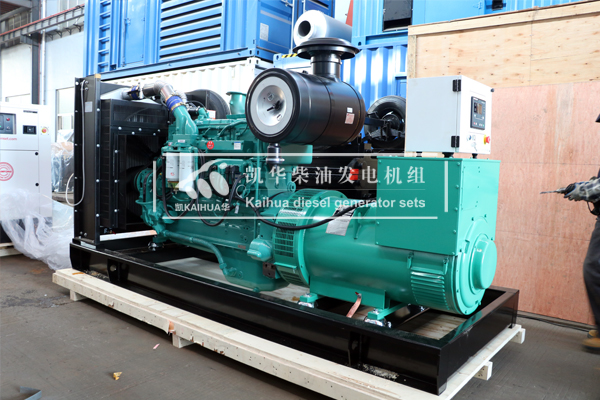 出口新加坡的400KW康明斯發電機組成功出廠